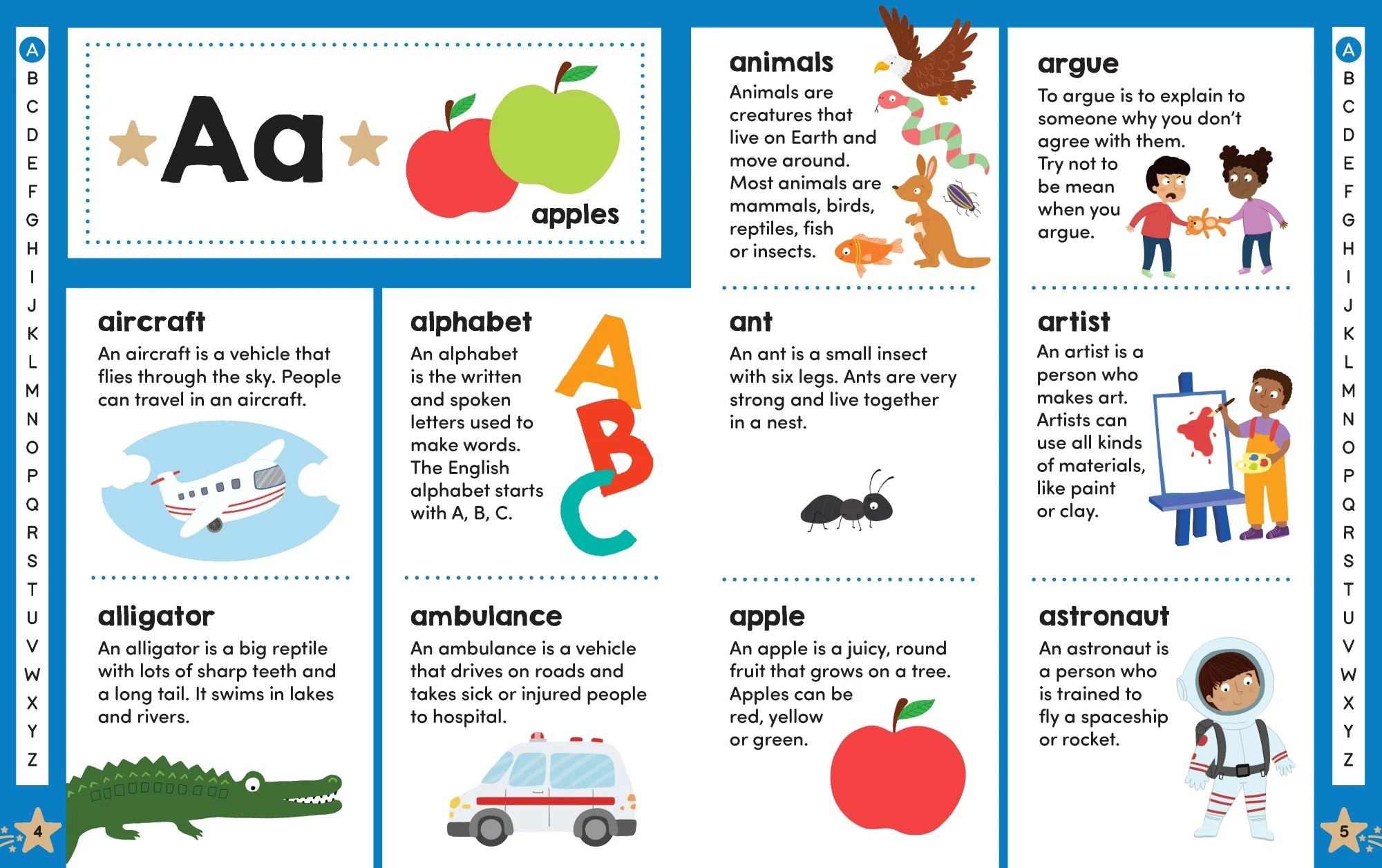 4 Gold Stars: Picture Dictionary - Book, 4 of 5