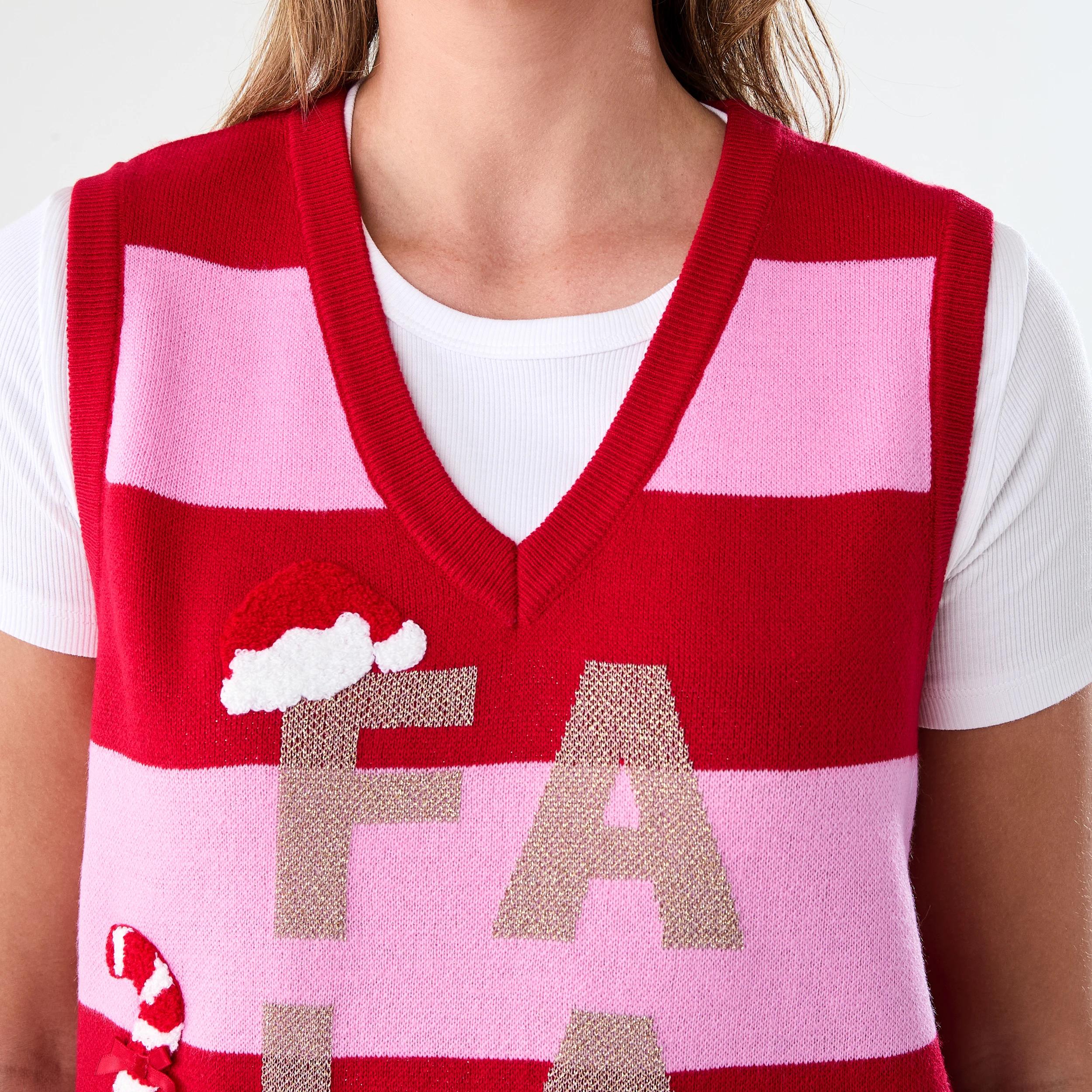 5 Christmas Vest FALALA STRAWBERRY, 5 of 6