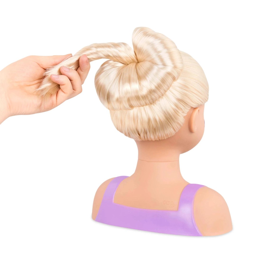 6 Our Generation Styling Head - Trista - Purple, 6 of 10