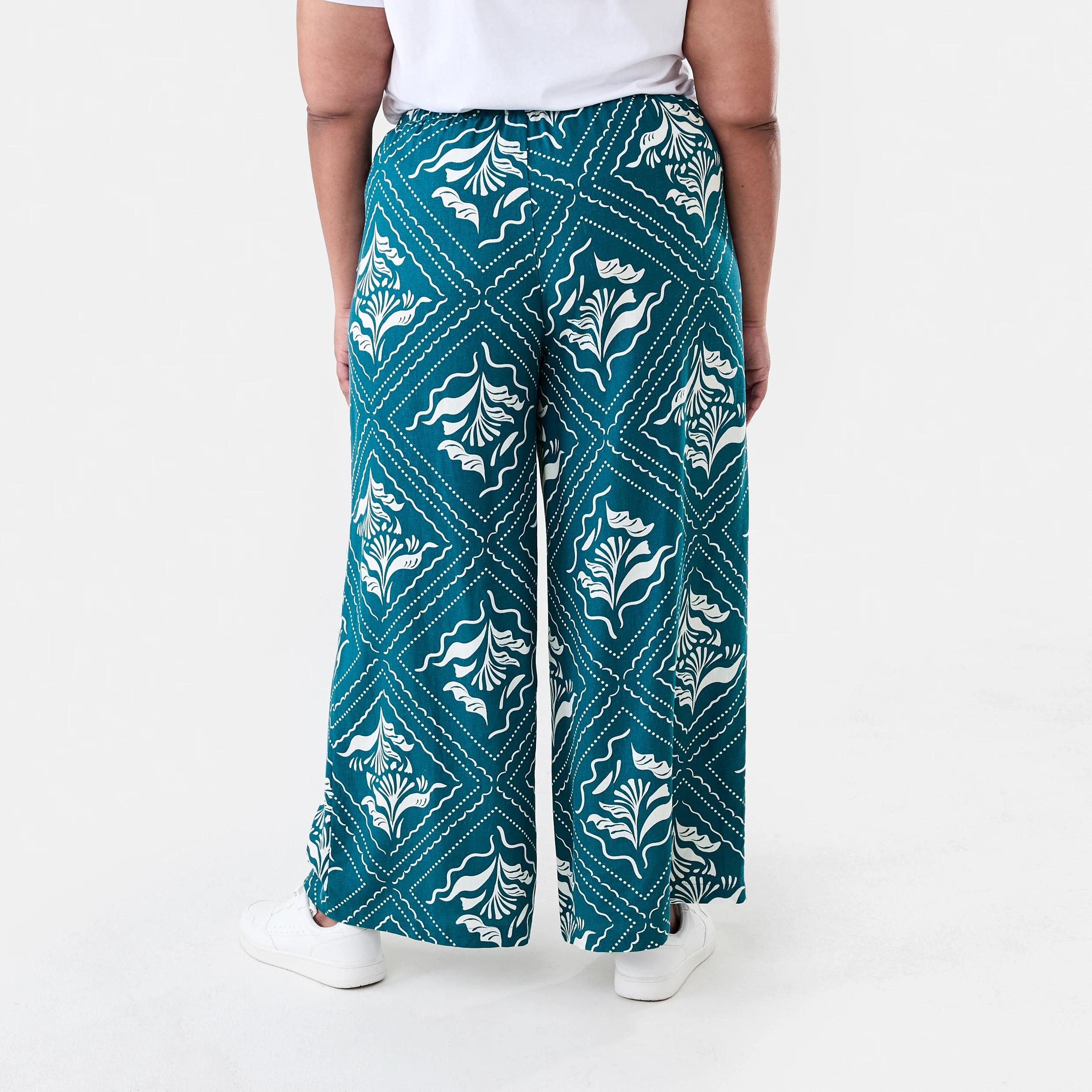 3 Curve Resort Pants Palm Tile, 3 of 5