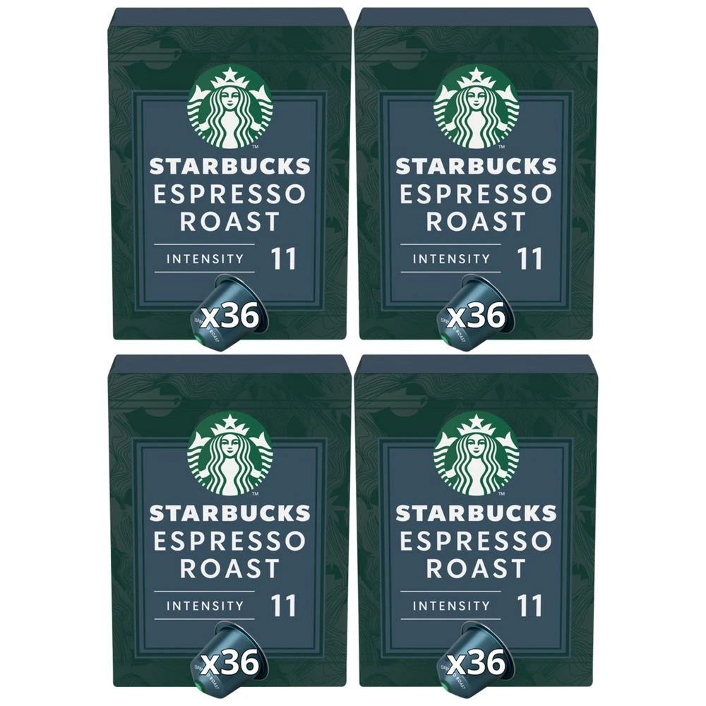 1 Nespresso Starbucks Dark Espresso Roast Capsules 144 Pack, 1 of 1