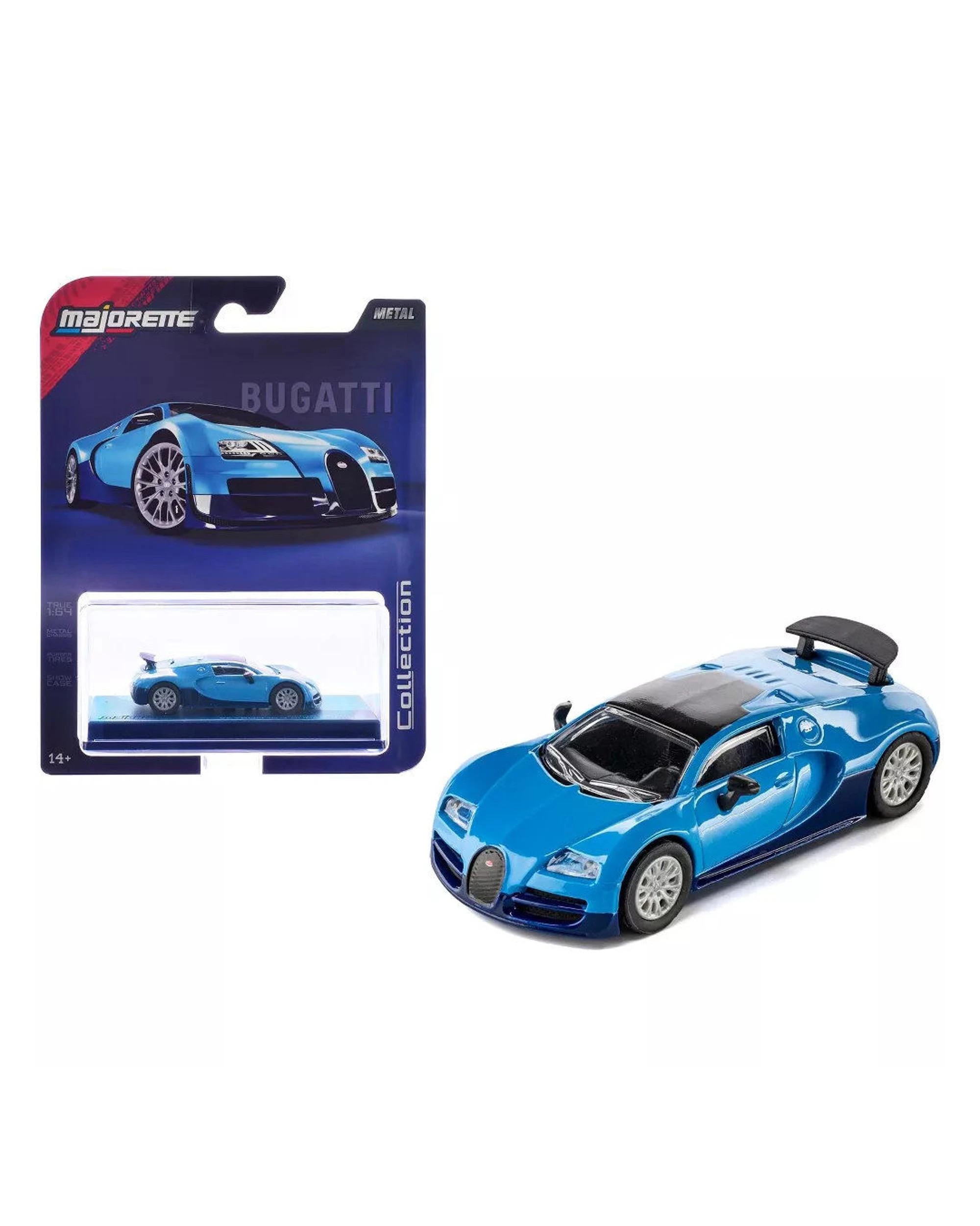 1 Majorette Collection Series 2005 Bugatti Veyron 16.4 Super Sport Diecast Vehicle - Blue, 1 of 6