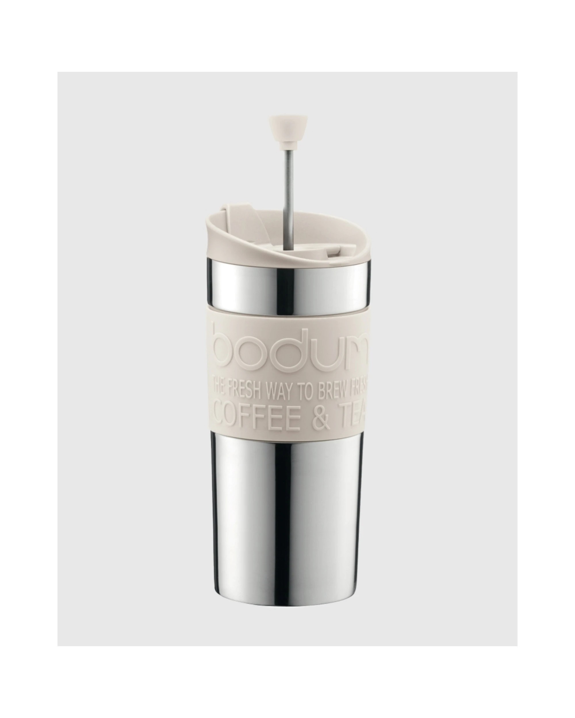 1 Bodum 350ml Travel Press Coffee Maker - White, 1 of 1