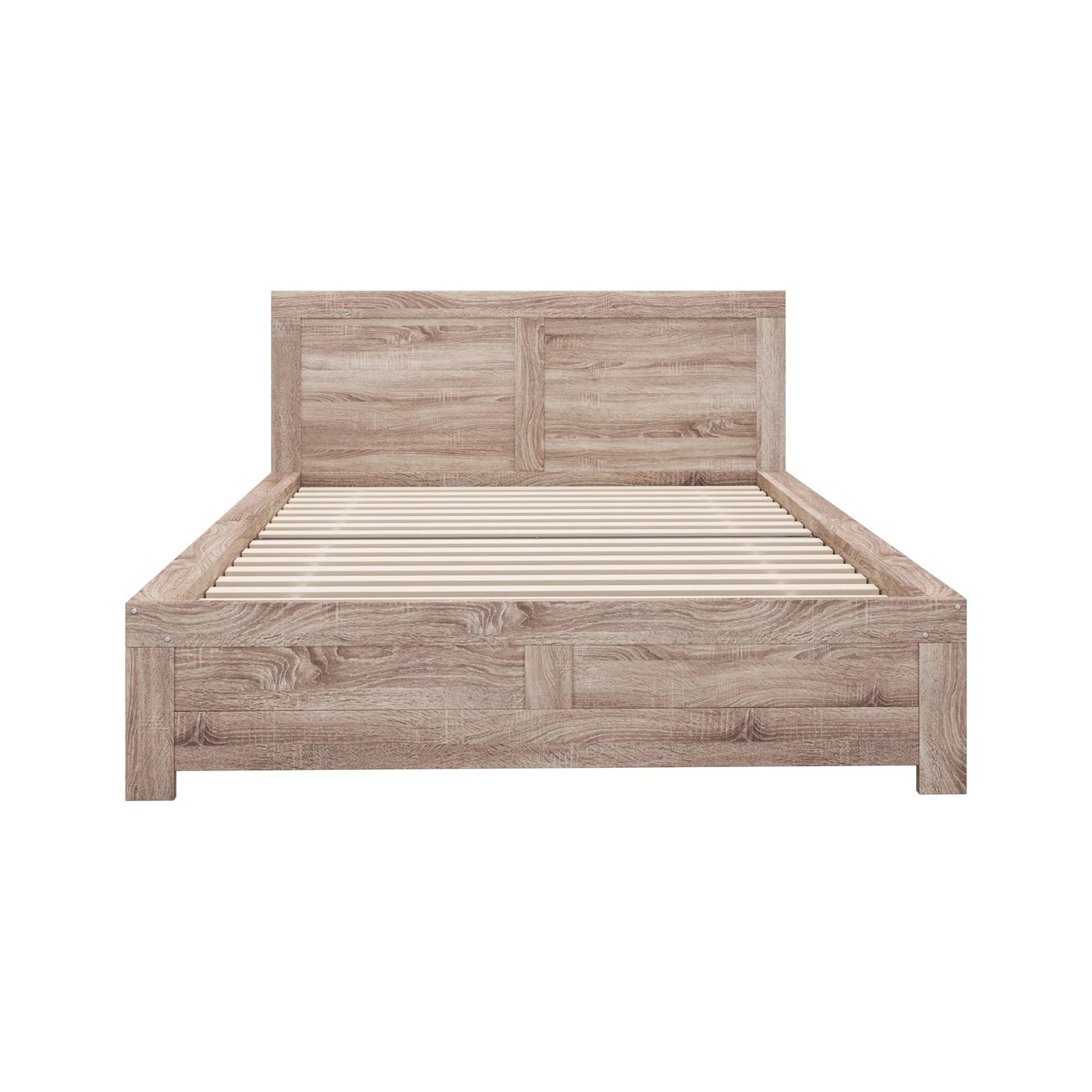 6 Oikiture Queen Bed Timber Bed Frame
 - Natural, 6 of 10