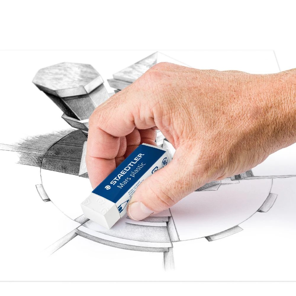 5 Staedtler Mars Plastic Erasers 2 Pack, 5 of 5