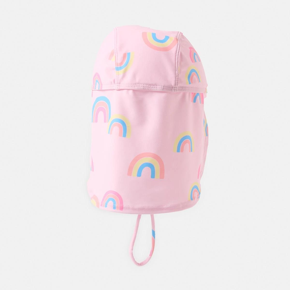 4 Swim Hat Pnk Rainb, 4 of 4