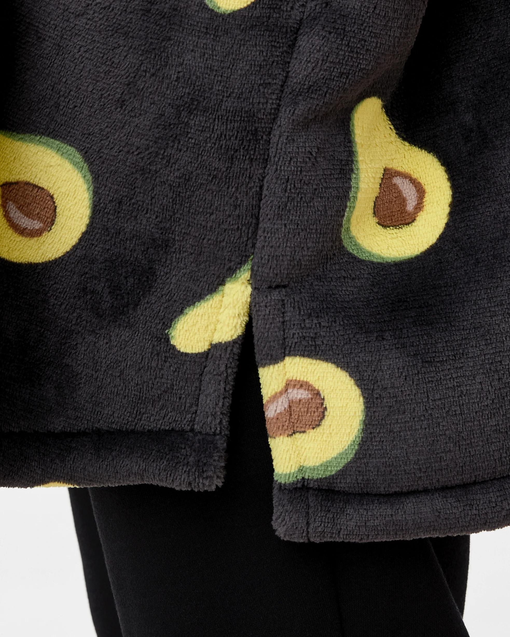 7 Print Pullover Gown Gry Avo La, 7 of 7