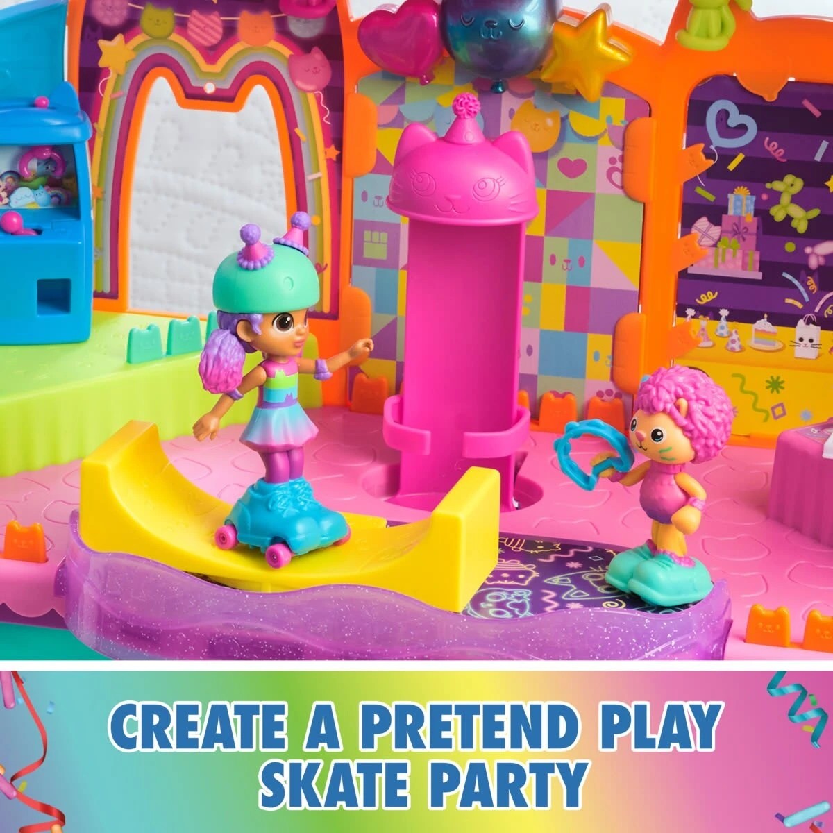 9 Gabby's Dollhouse Gabby's Party Room Playset, 9 of 9