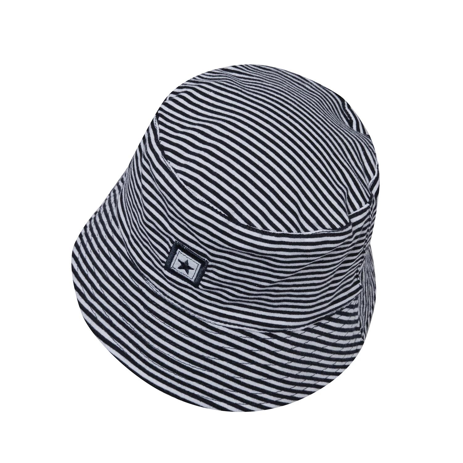 3 Snugtime Stipe Jersey Bucket Hat NAVY, 3 of 6