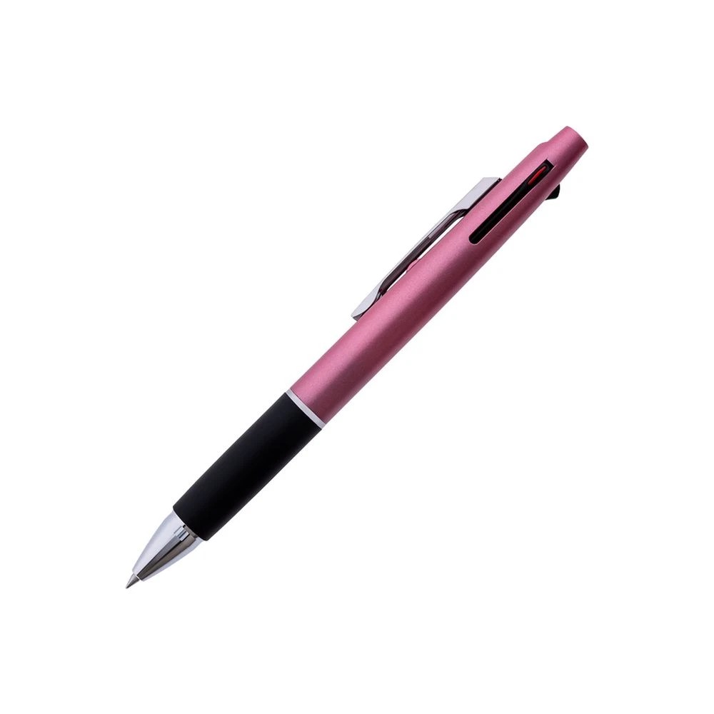 2 Uni Jetstream 3 Colour Multi Pen 0.5mm Light Pink Barrel, 2 of 3