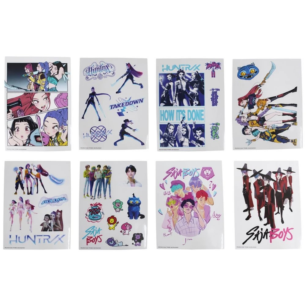 2 KPop Demon Hunters Vinyl Stickers 30 Pack, 2 of 2