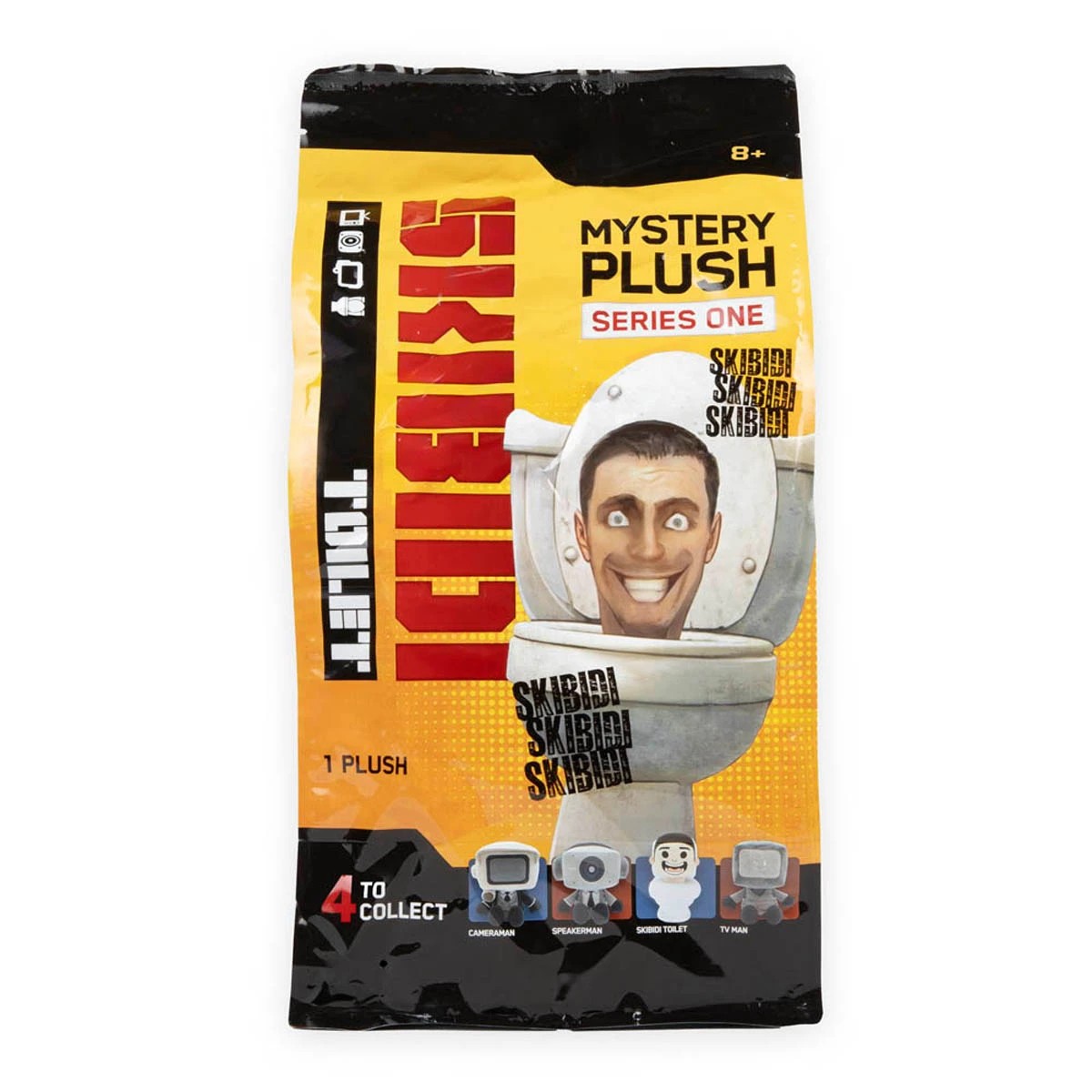 1 28cm Skibidi Toilet Mystery Plush Series One - Assorted, 1 of 7
