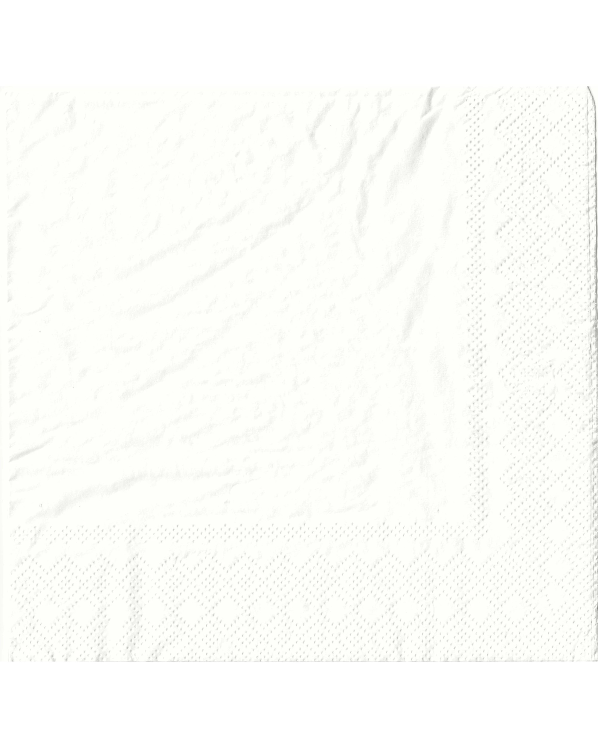 1 Partyrama White Large Napkins Serviettes Bulk Pack of 80 - White, 1 of 1