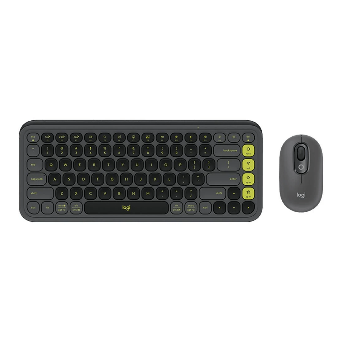 1 Logitech POP Icon Keyboard/Mouse Combo Graphite, 1 of 10