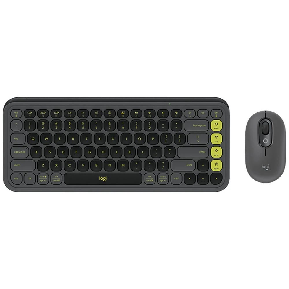 1 Logitech POP Icon Keyboard/Mouse Combo Graphite, 1 of 10