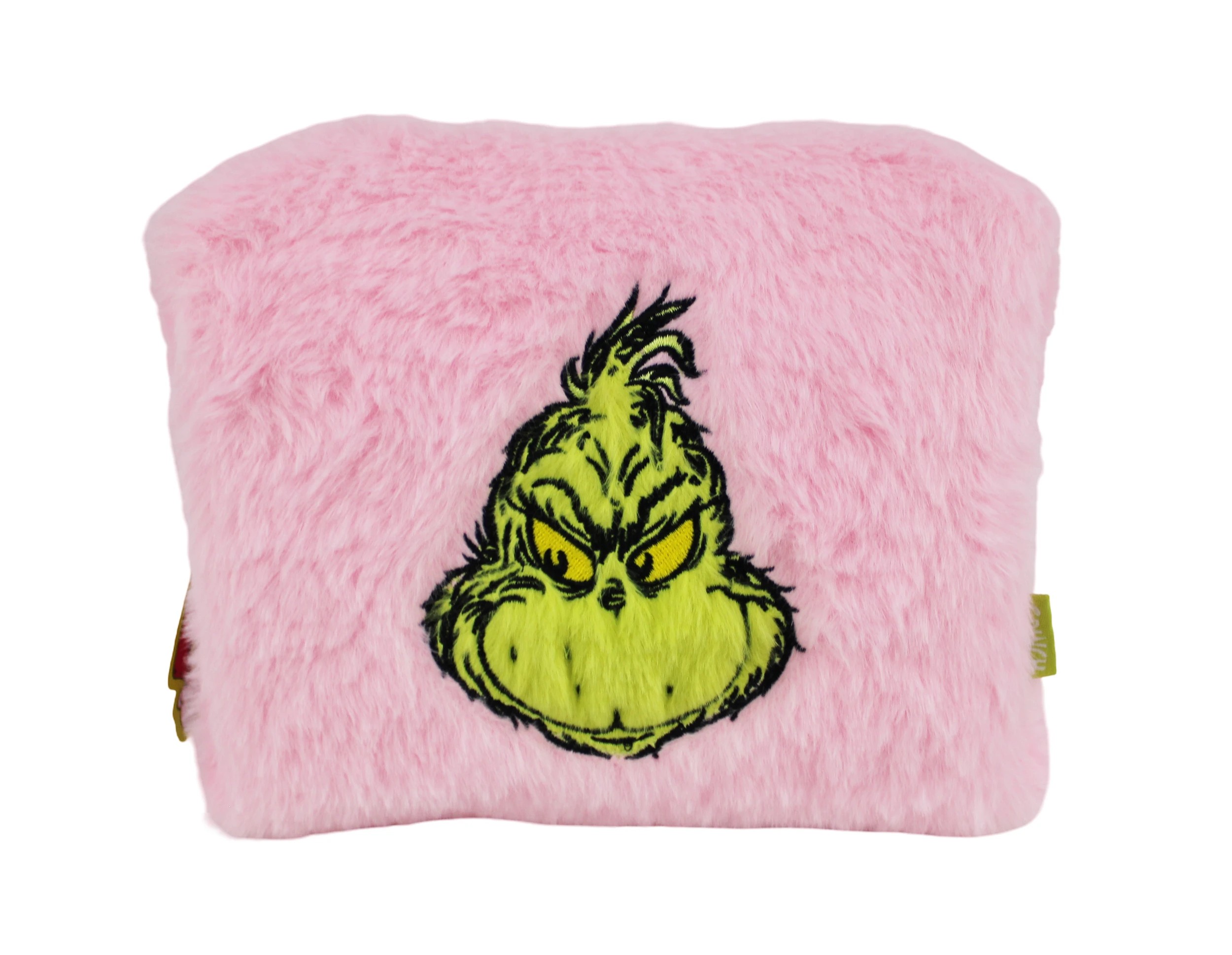 1 Dr. Seuss The Grinch Cosmetic Bag - Pink, 1 of 4