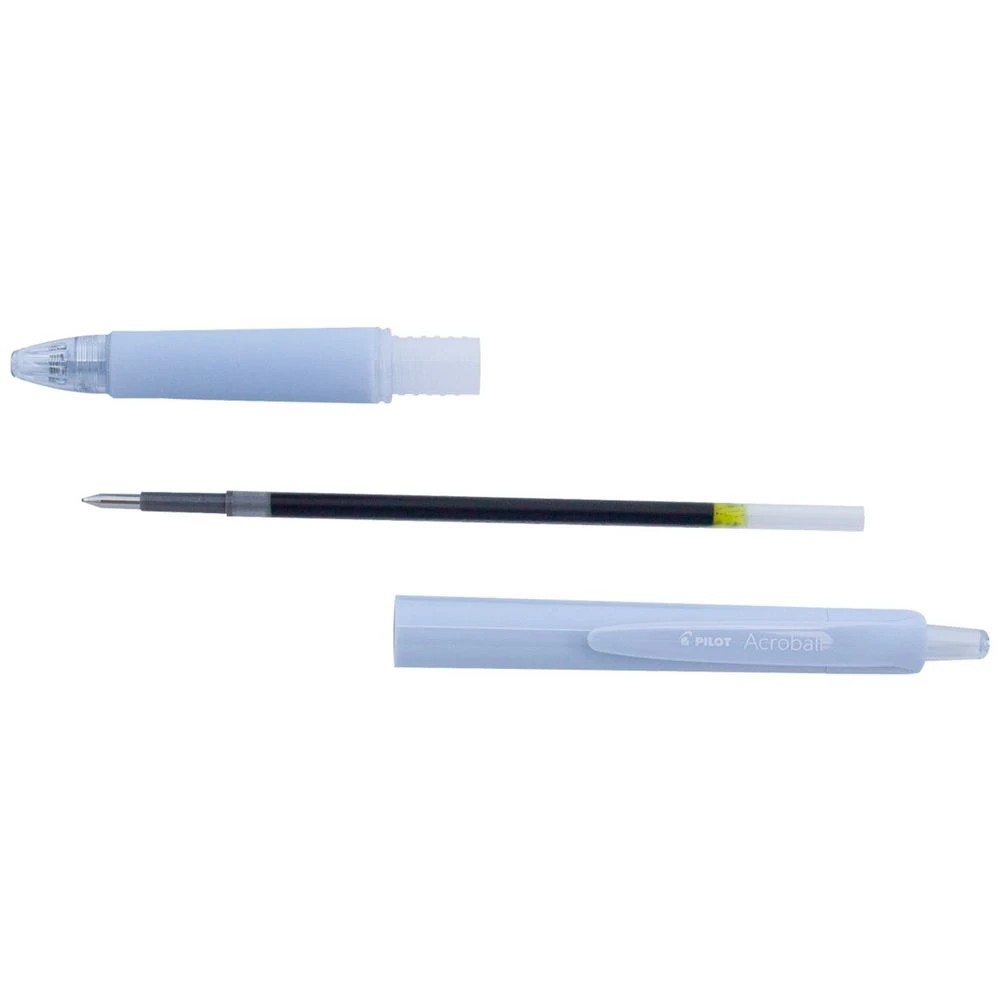 3 PILOT Acroball 150 Ballpoint Pen 0.7mm Grey Barrel, 3 of 5