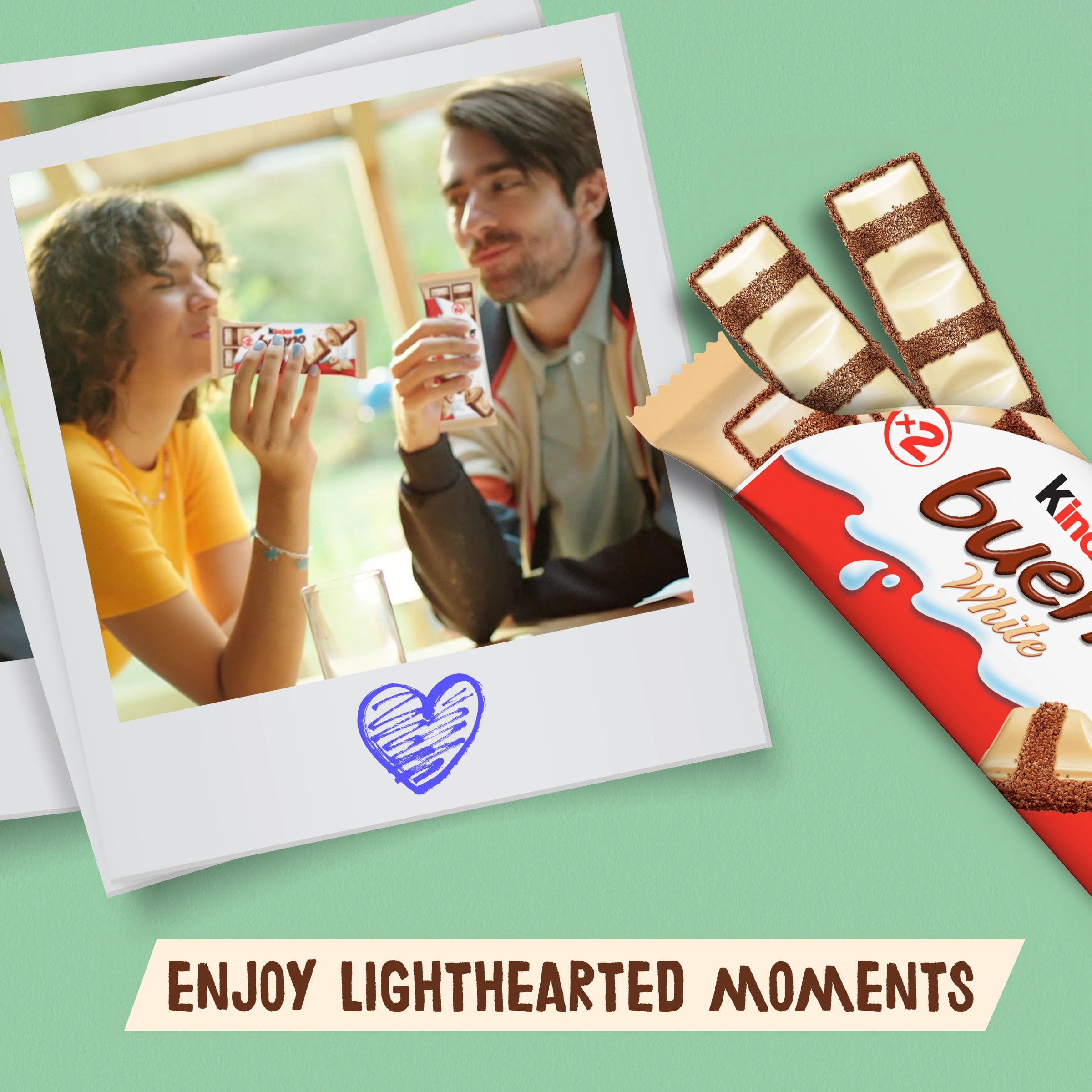 4 Kinder Bueno White Chocolate Bar 39g, 4 of 6