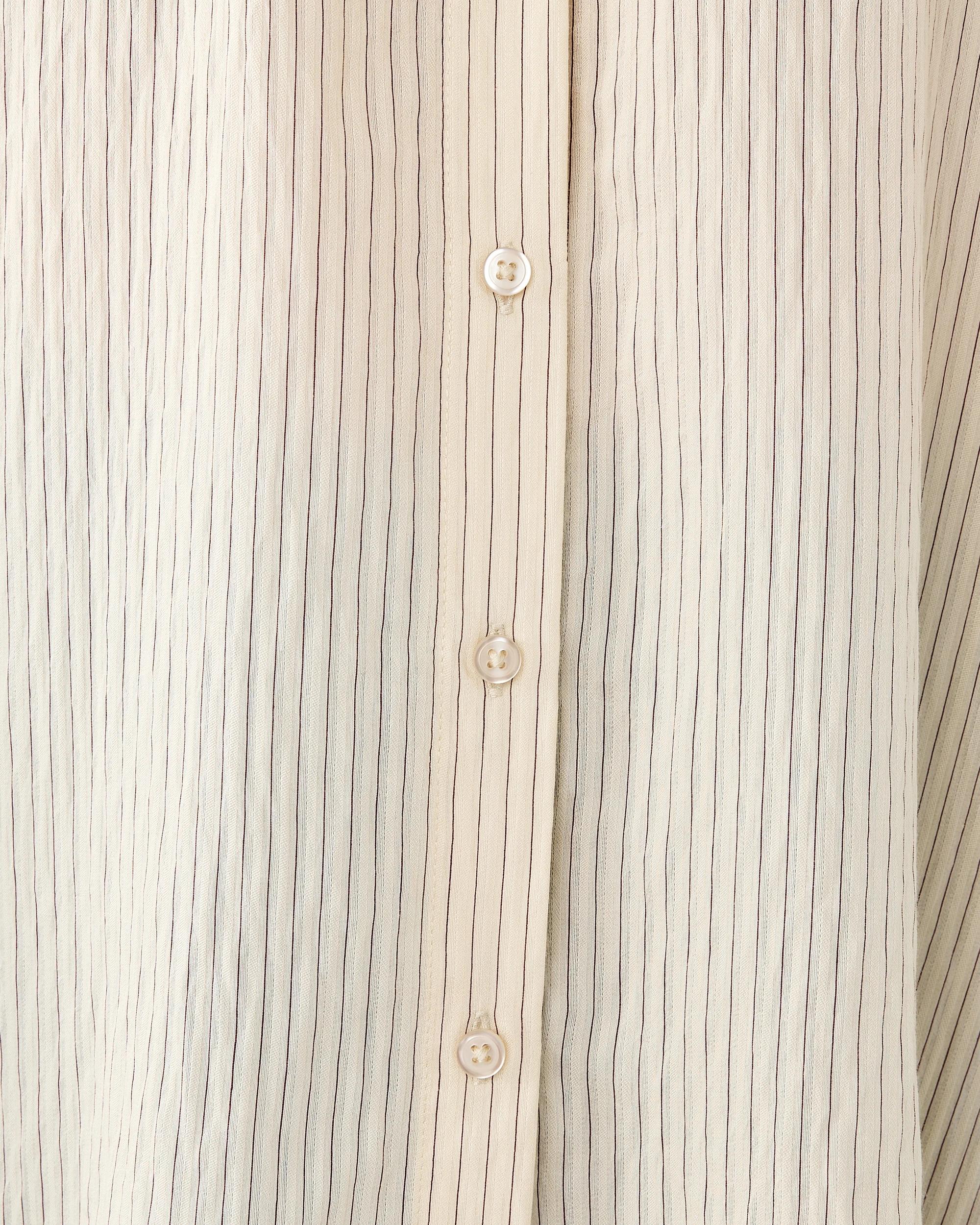 6 Long Sleeve Stripe Shirt Strp Crepe, 6 of 9