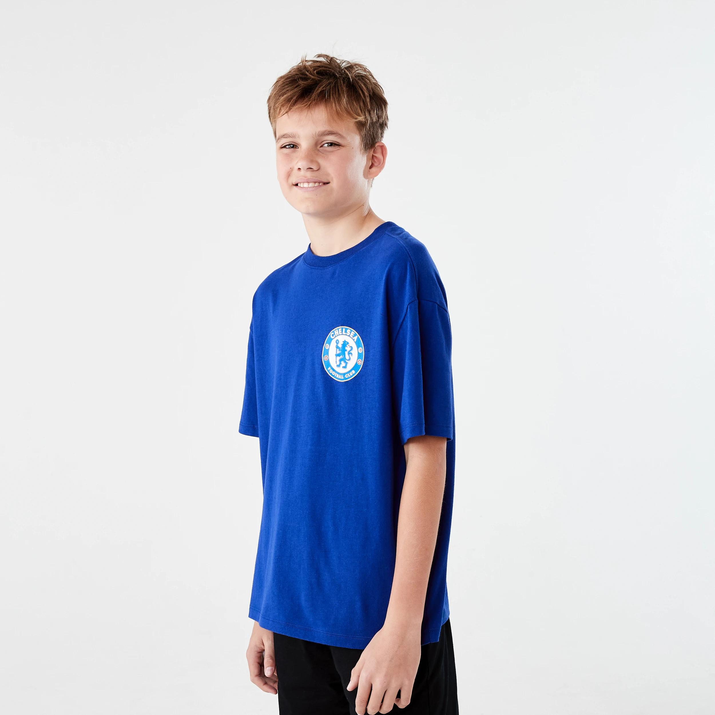 2 Official EPL Kids Youth T-shirt BLUE CHELSEA, 2 of 9