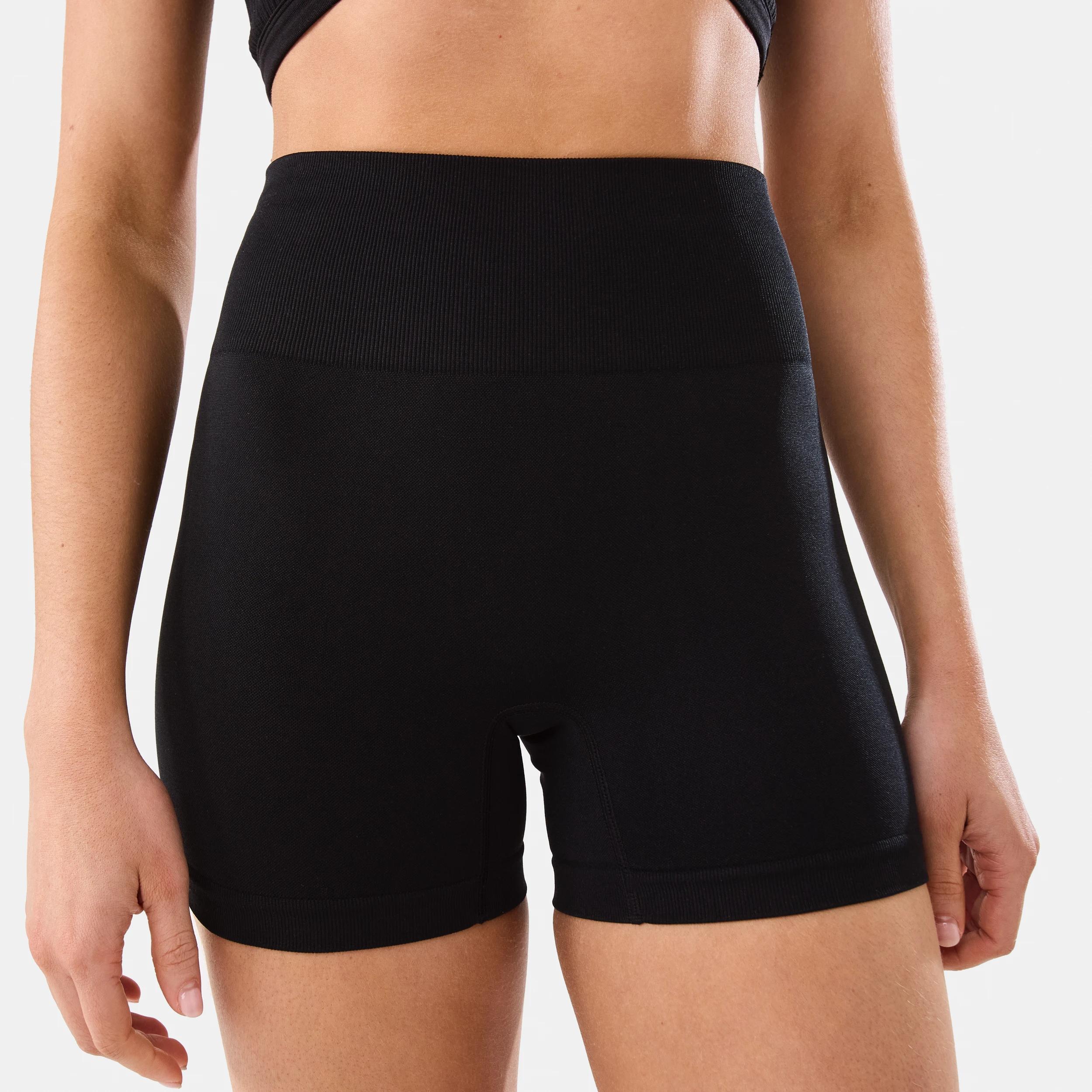 1 Active Womens Tape Bike Shorts BLACK, 1 of 6