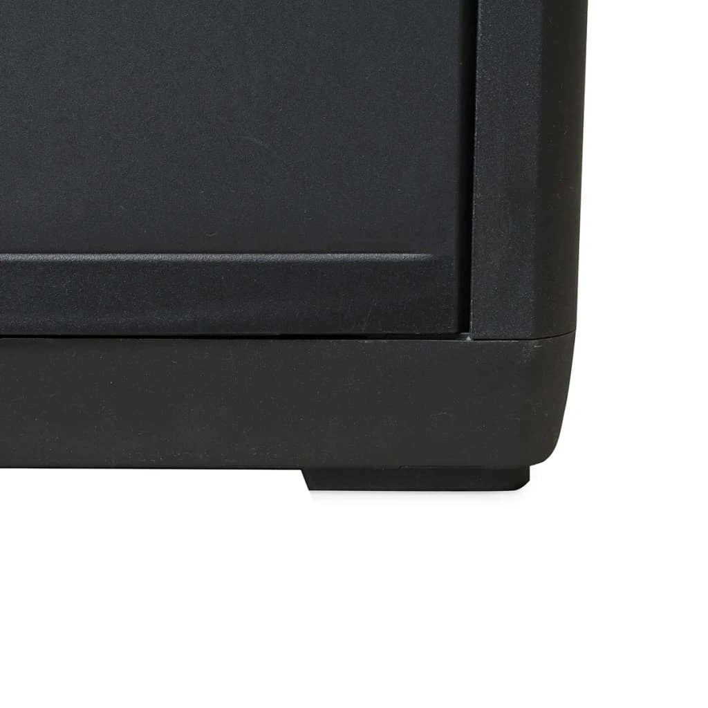 8 Vidaxl Garden Cabinet - Black, 8 of 9