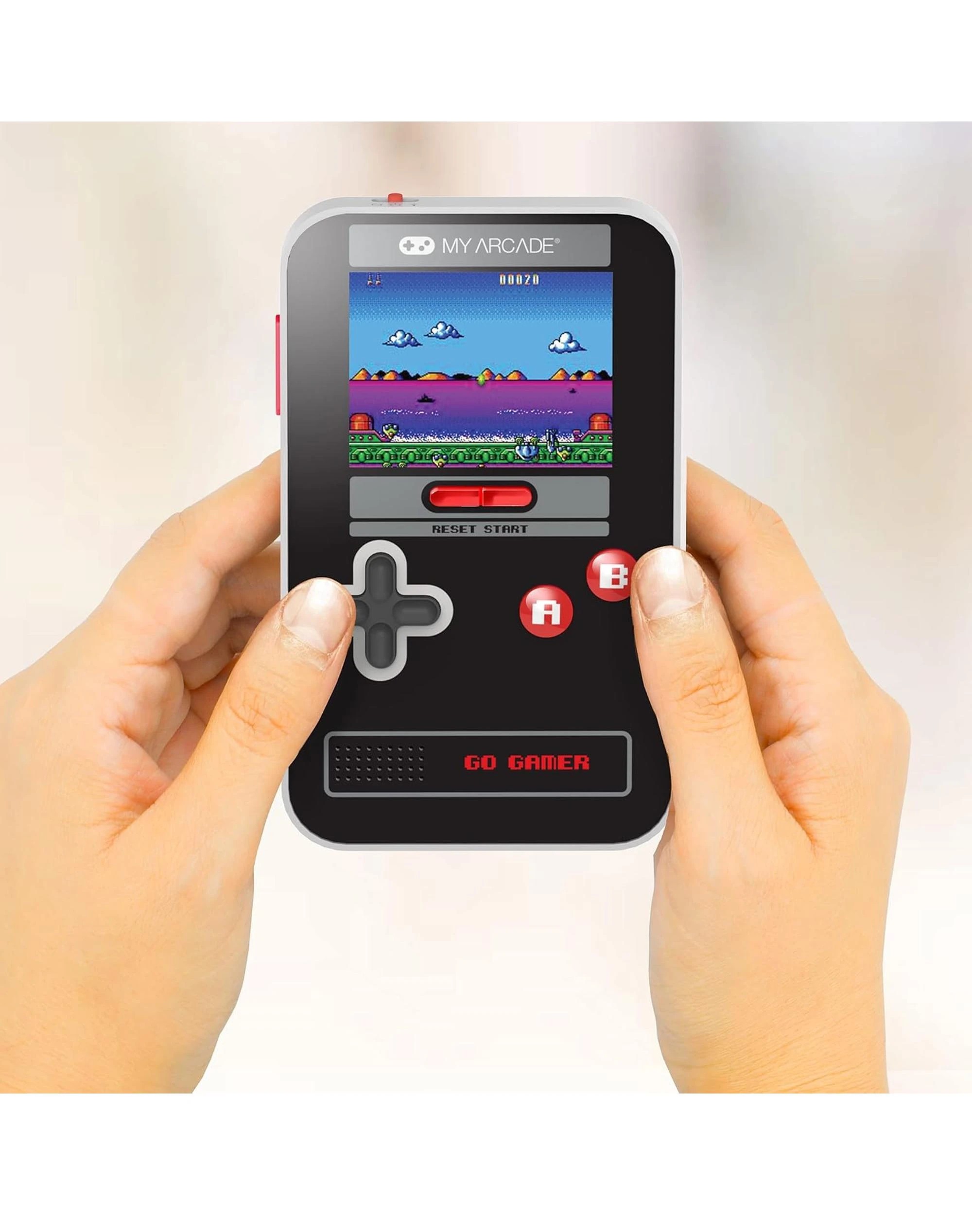 5 My Arcade Go Gamer Classic Portable Gaming System with 300 Games - Black and Red - Multi, 5 of 6