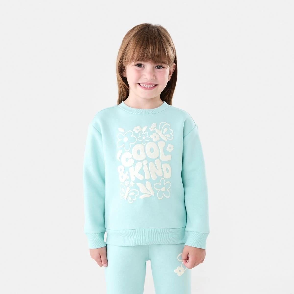 1 Print Crew Neck Sweatshirt Slogan, 1 of 6