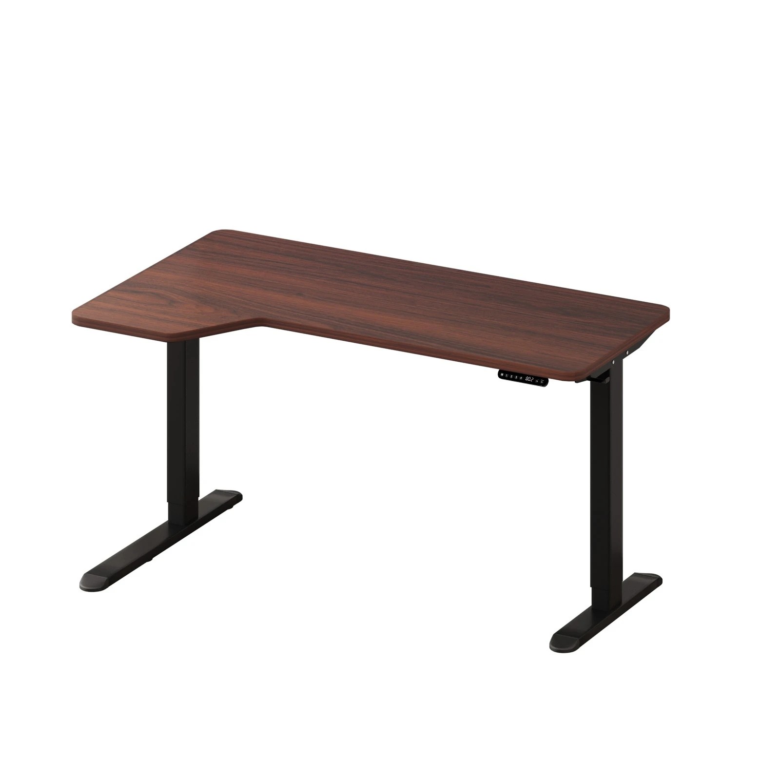 1 Oikiture L-shape Electric Standing Desk Single Motor 145cm Desktop
 - Multi, 1 of 4