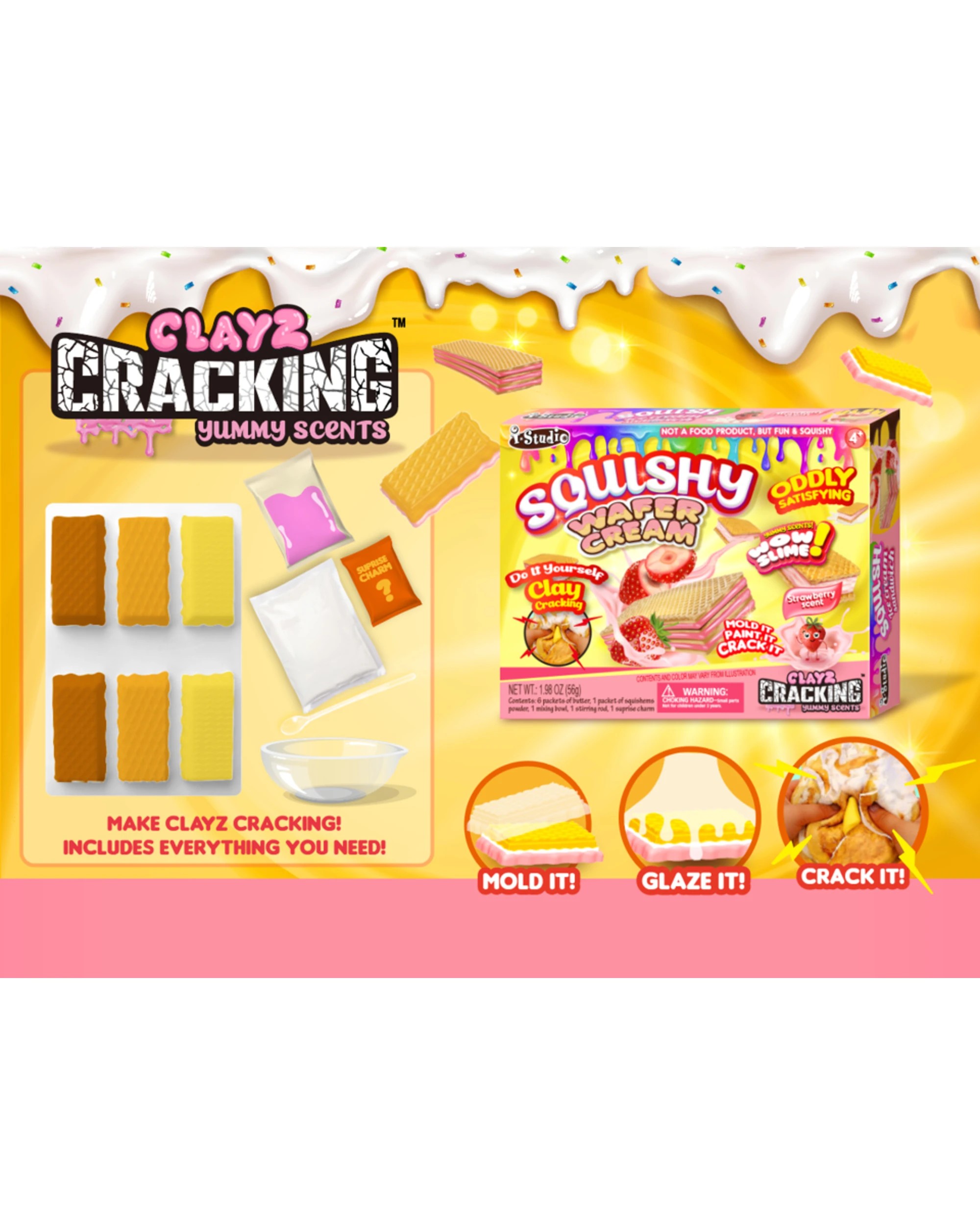 2 Brand Licensing Group  Crack Me Up Wafer Cream, 2 of 2