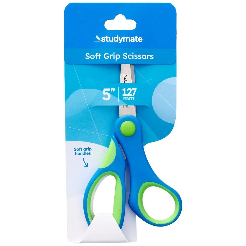 1 Studymate Soft Grip Scissors 5"/127mm, 1 of 2
