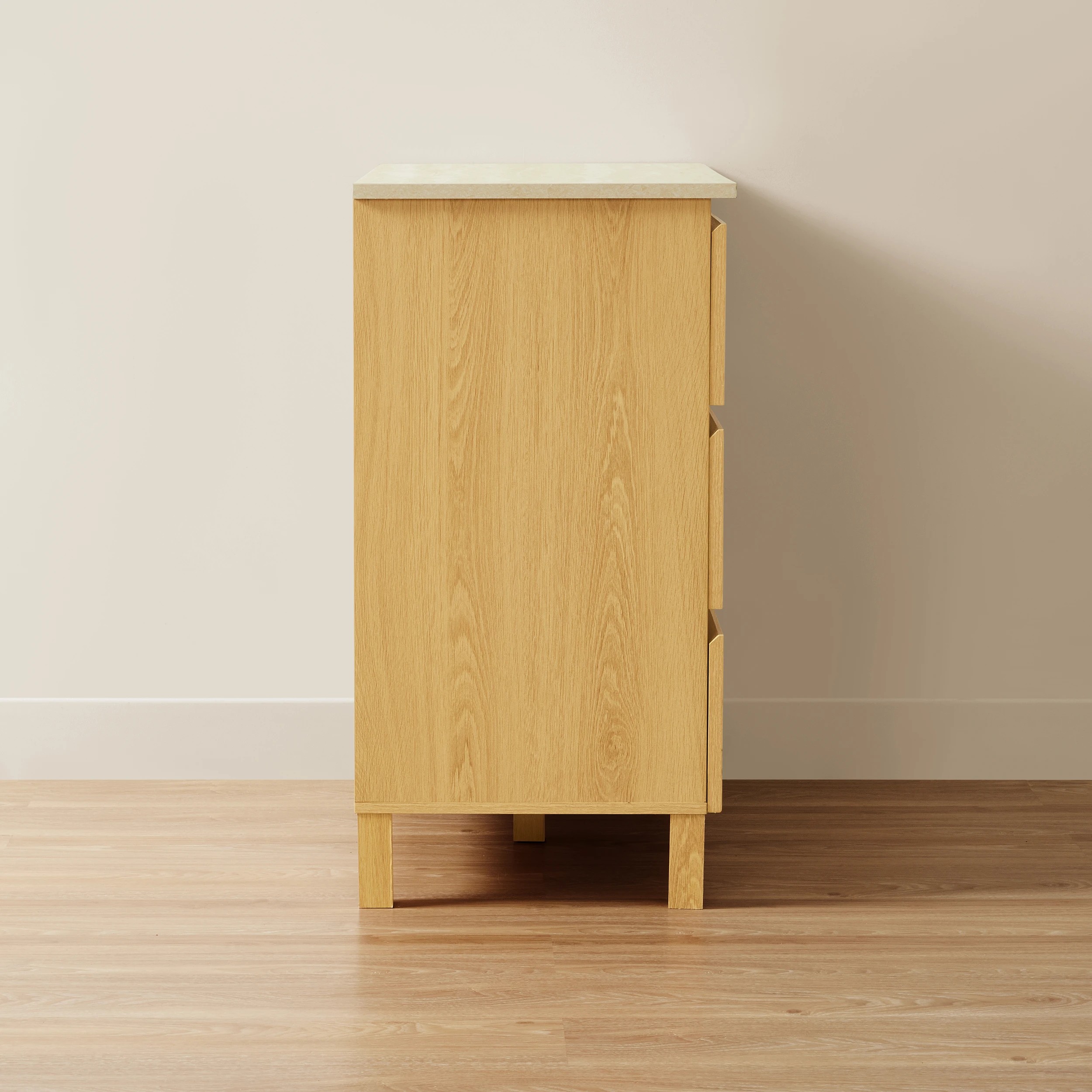 4 Bailey Chest of Drawers - Oak Look, 4 of 8