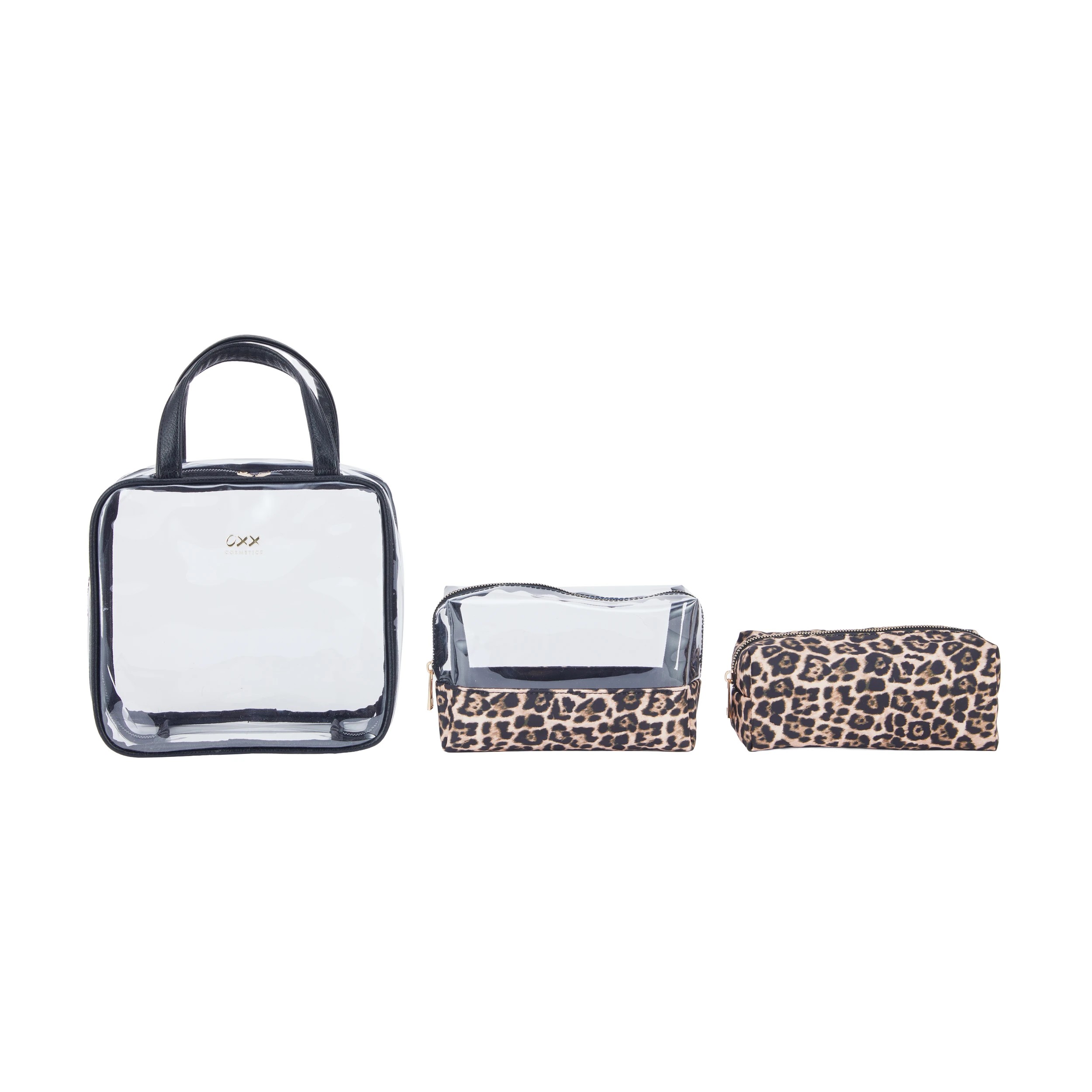 2 OXX Cosmetics 3 Piece Makeup Bag - Animal Print, 2 of 7