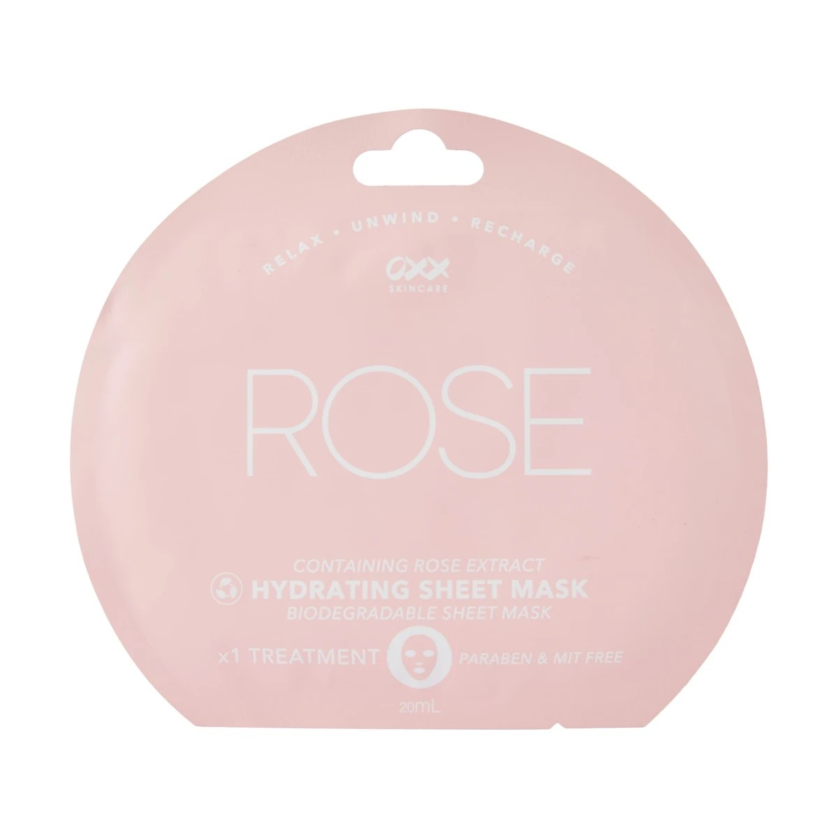 1 Hydrating Sheet Mask - Rose, 1 of 2