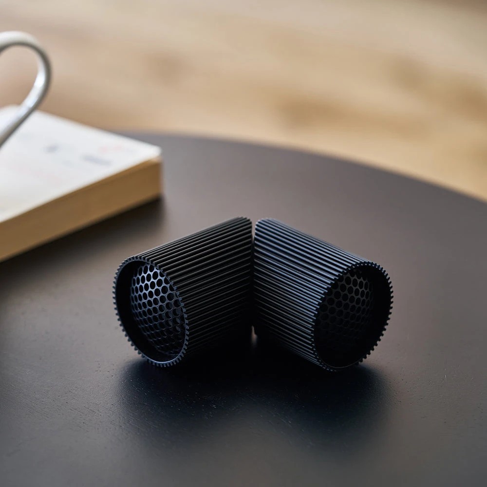 4 Lexon Ray Set Of Magnetic Bluetooth Speakers - Black, 4 of 6