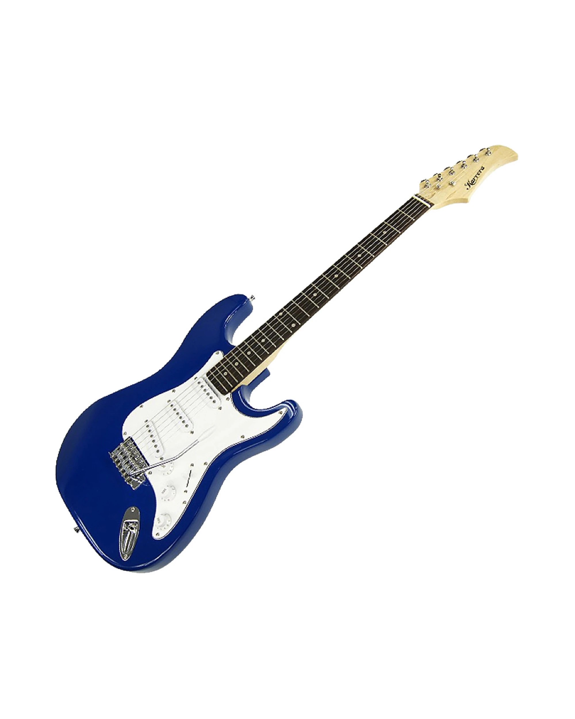 1 Karrera Electric Guitar Music 6-String Instrument Full Size - Blue, 1 of 4
