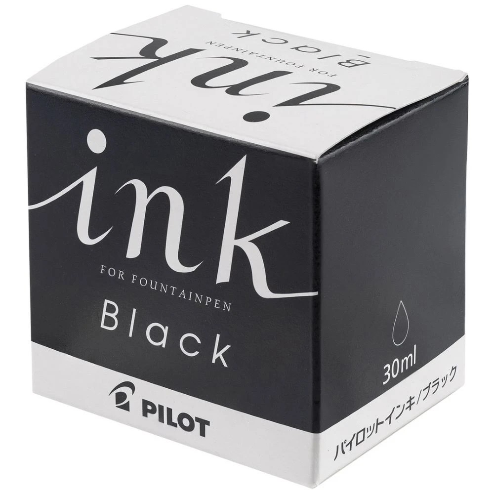 3 PILOT INK-30-B Ink Bottle 30ml Black, 3 of 3