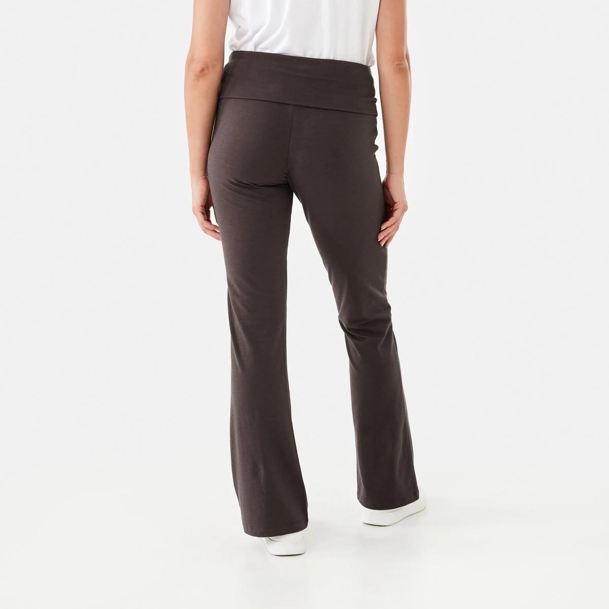 3 Fold Down Flare Pants DARK ESPRESSO, 3 of 4
