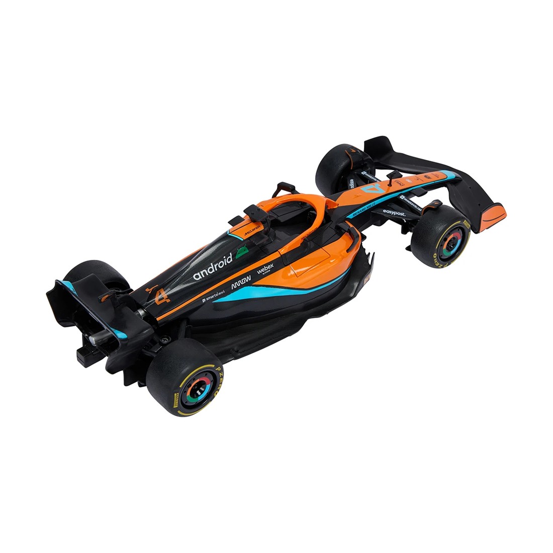 6 Rastar R/C 1:18 Scale McLaren MCL36, 6 of 8