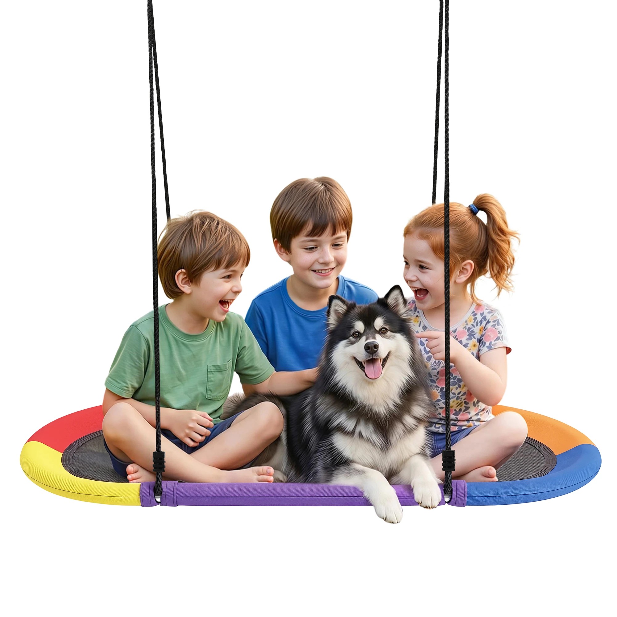 1 Gardeon Tree Swing Hammock 150cm for Backyard Porch Outside Playground - Multi, 1 of 9