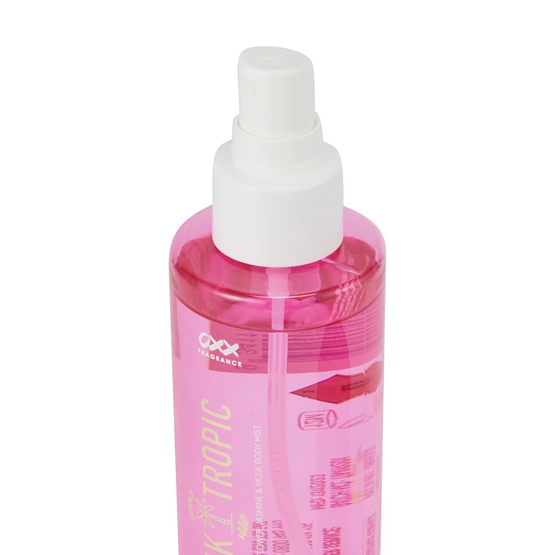 5 OXX Fragrance Pink Tropic Summer Solstice Body Mist - Tropical Flower, Jasmine and Musk, 5 of 6