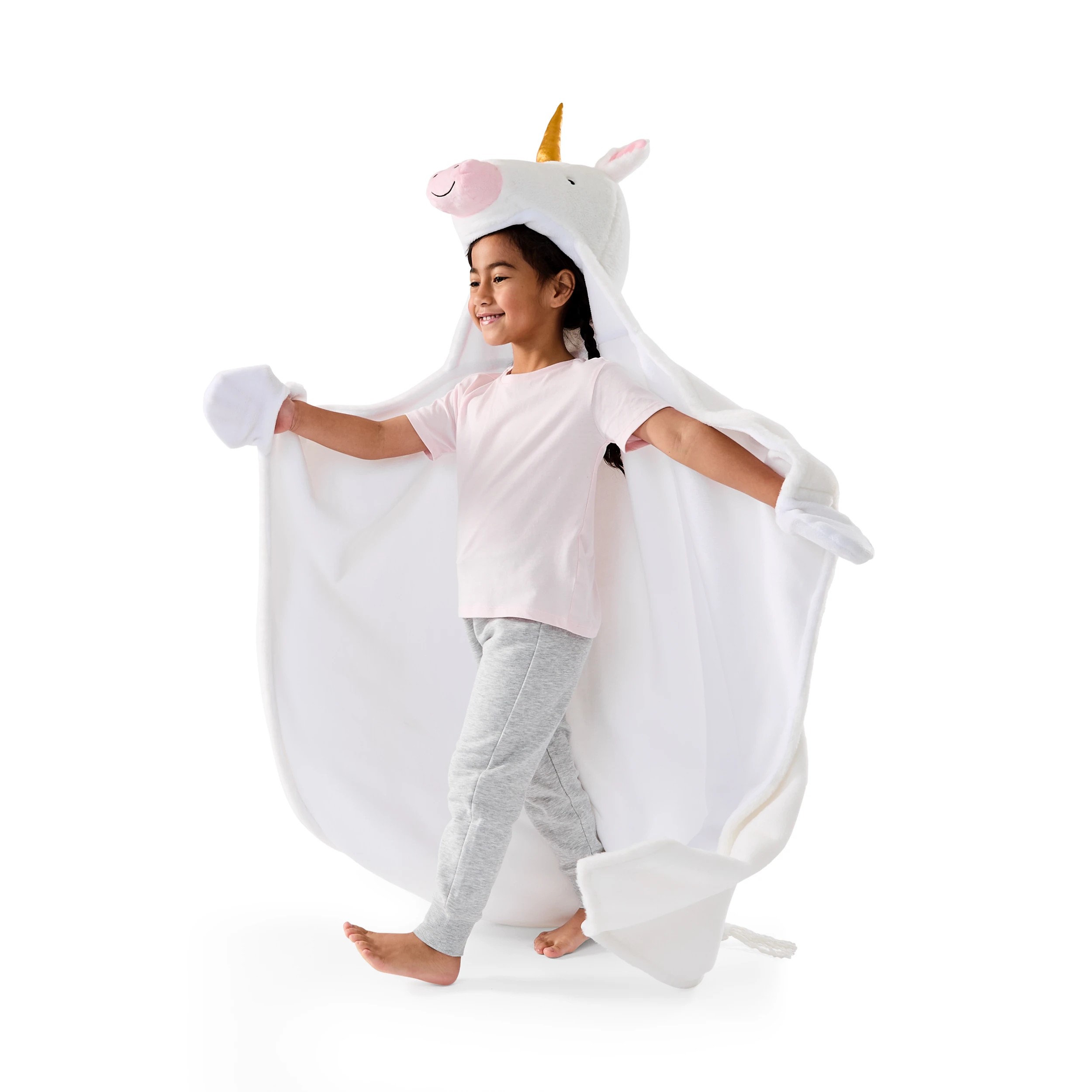 7 Unicorn Hooded Blanket, 7 of 13