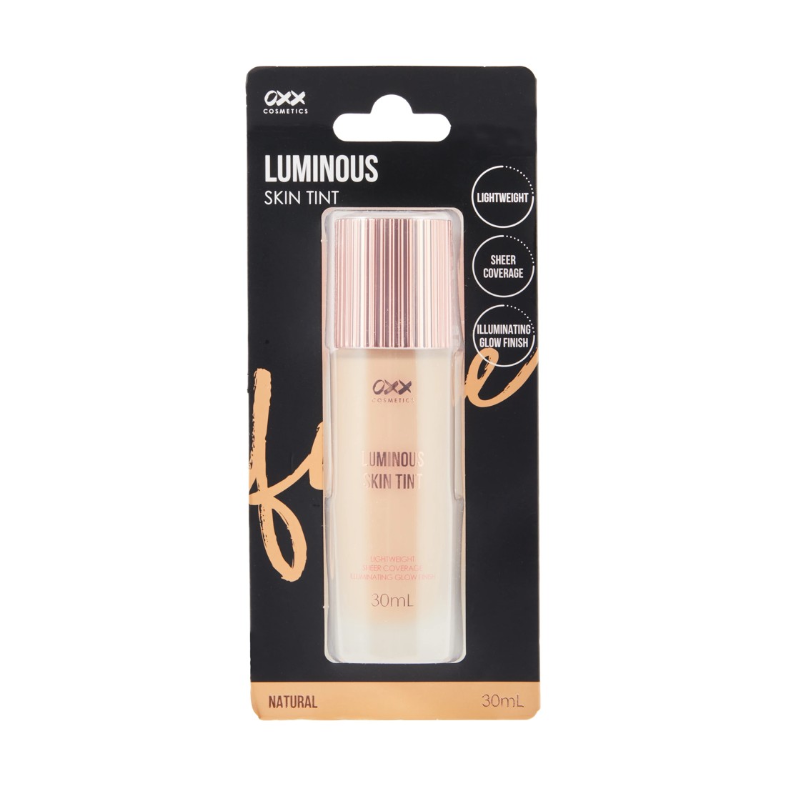 1 OXX Cosmetics Luminous Skin Tint 30ml - Natural, 1 of 5