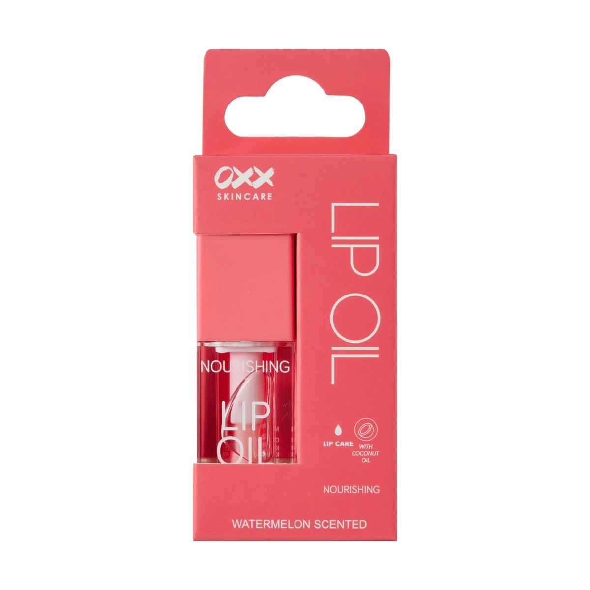 1 OXX Skincare Nourishing Lip Oil - Coconut Oil and Watermelon Scented, 1 of 5
