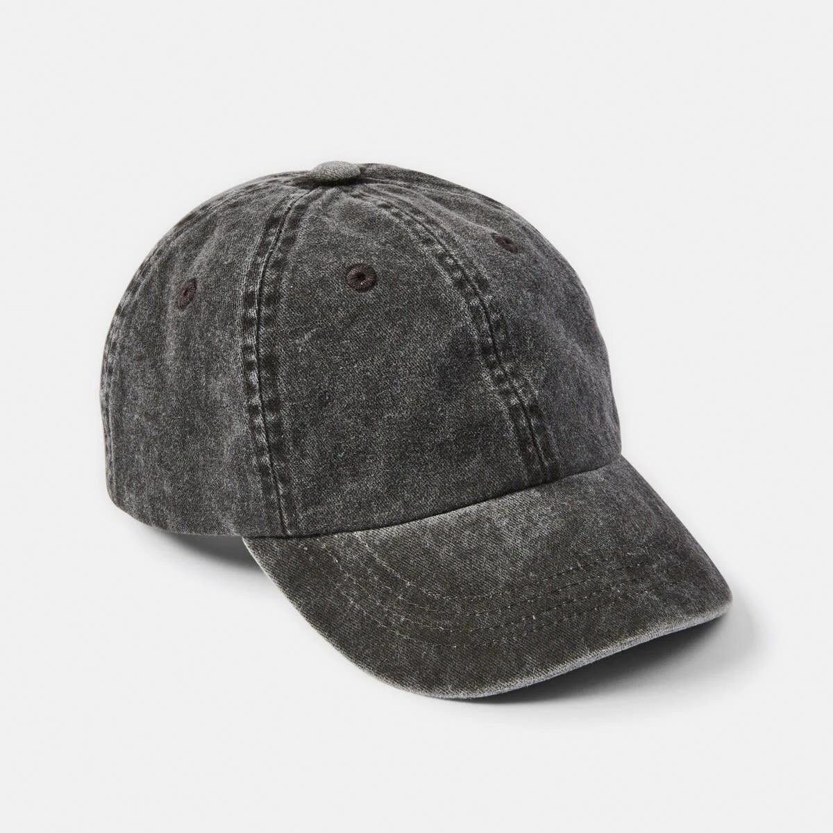 1 Washed Cap Black Wash, 1 of 3
