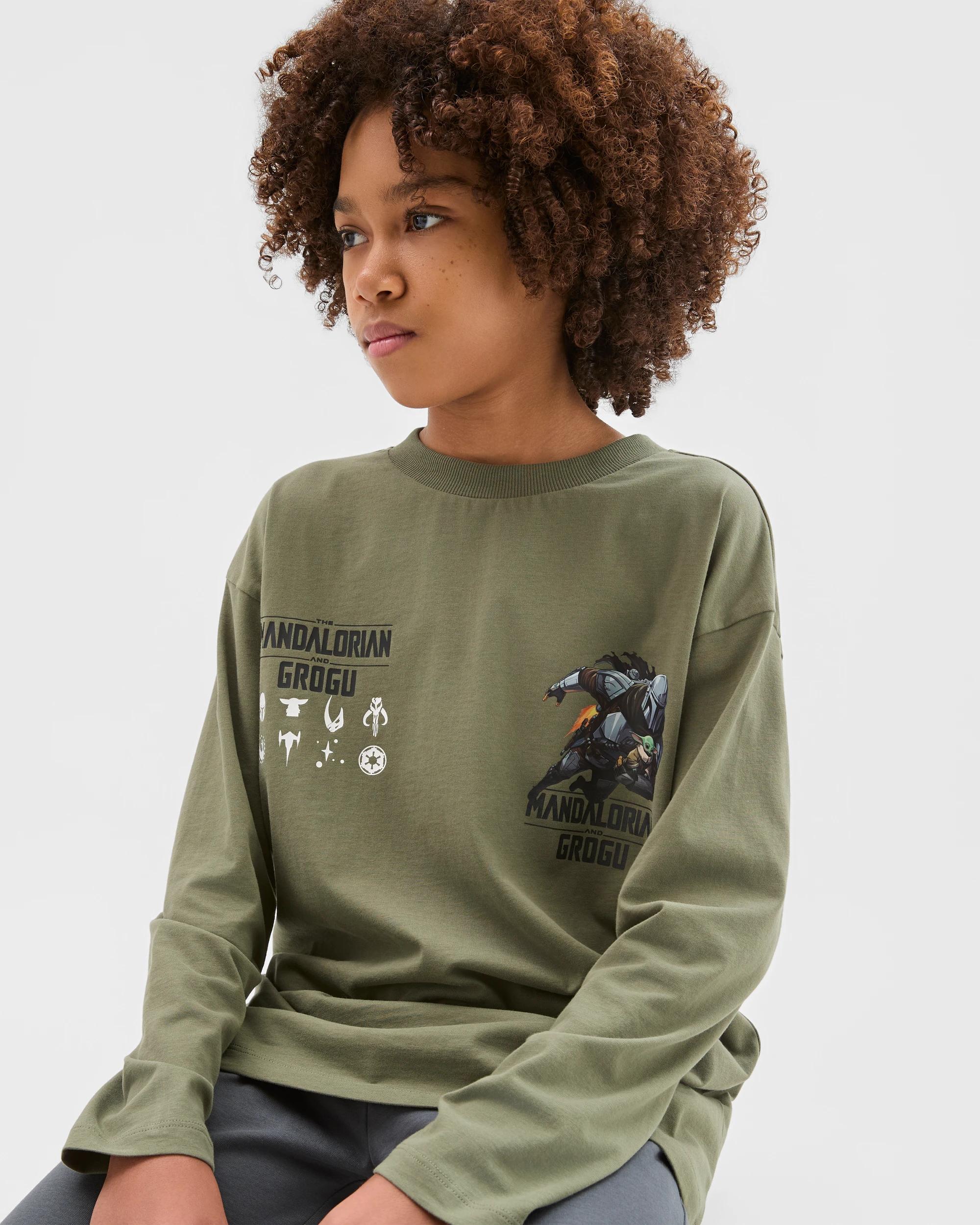 3 Disney The Mandalorian Australian Cotton Older Boys Oversized Knit Pyjama Set MANDALORIAN, 3 of 8