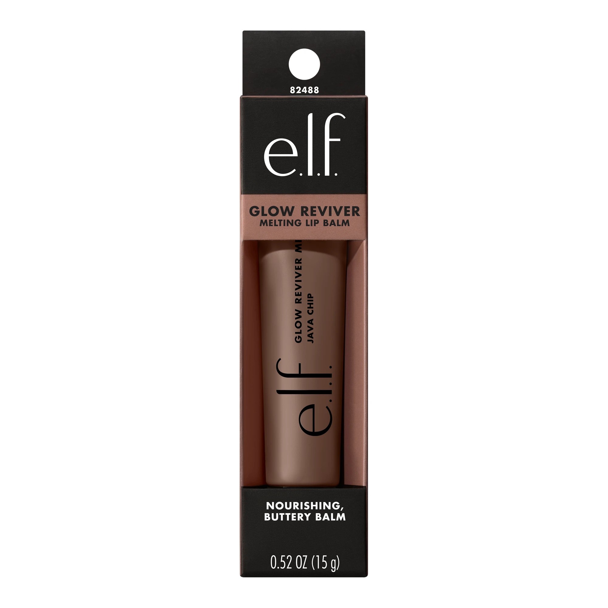 1 e.l.f. Glow Reviver Melting Lip Balm - Java Chip, 1 of 4