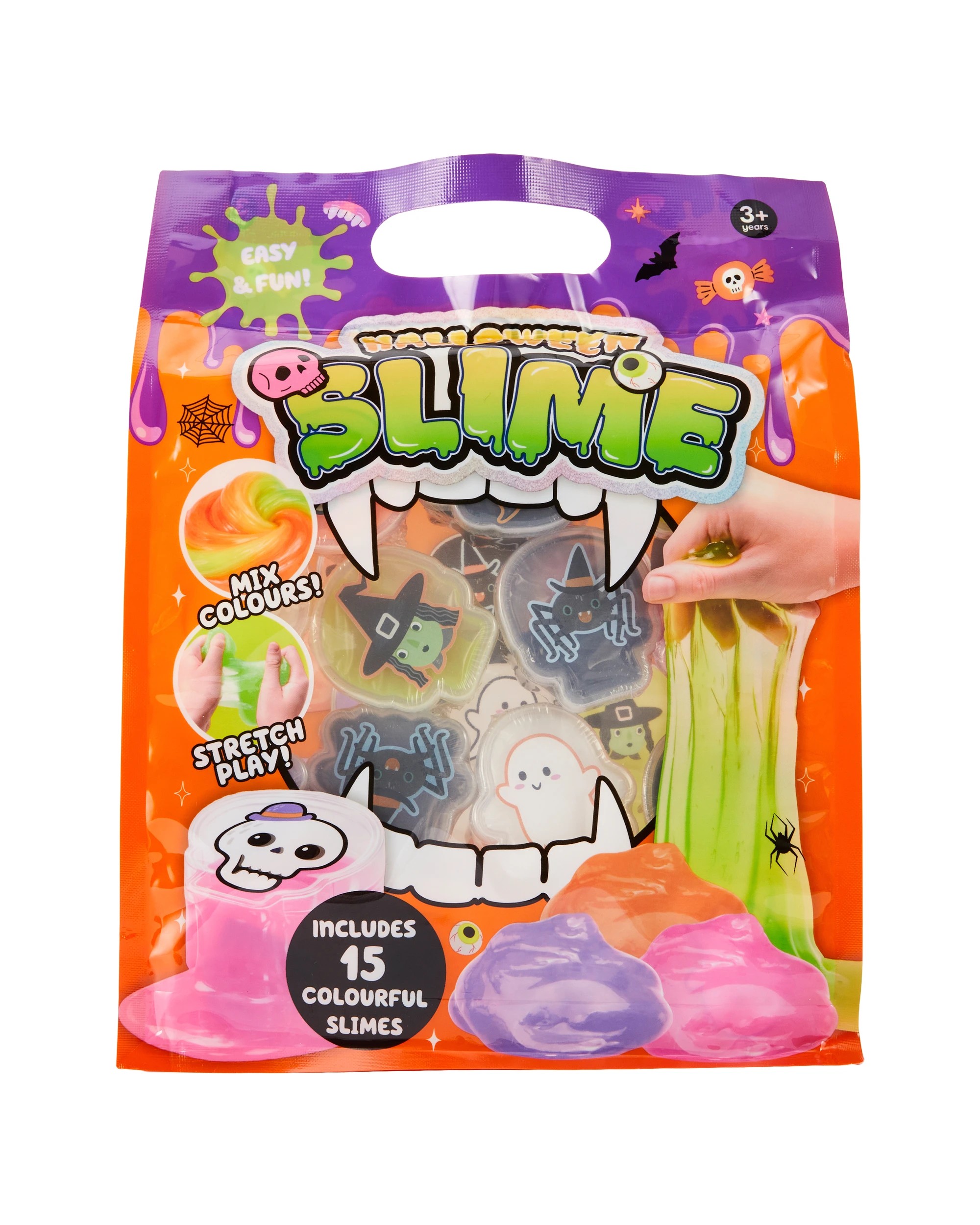 1 15 Pack Halloween Slime Kit, 1 of 4