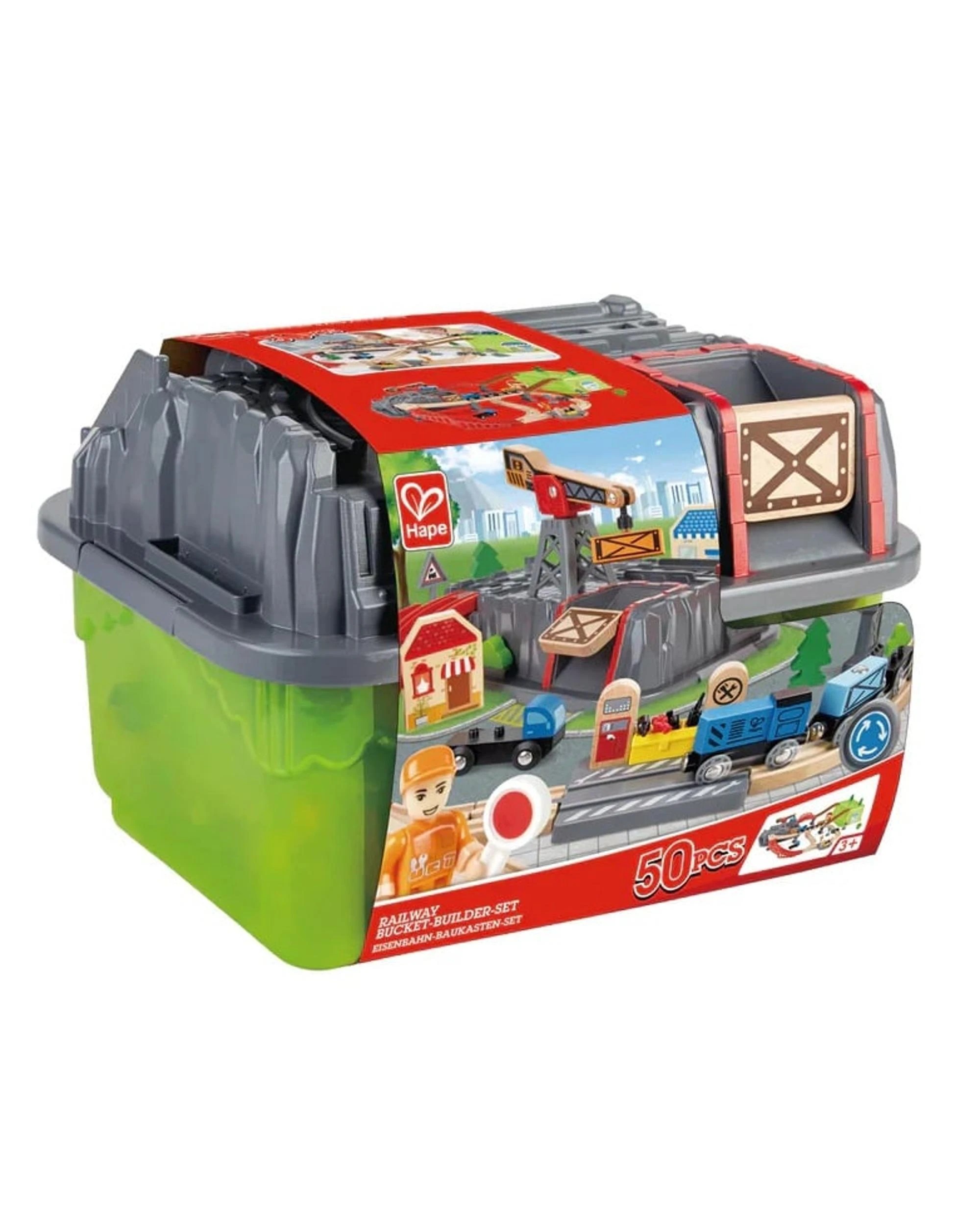 1 Hape Railway Bucket Builder Set, 1 of 6
