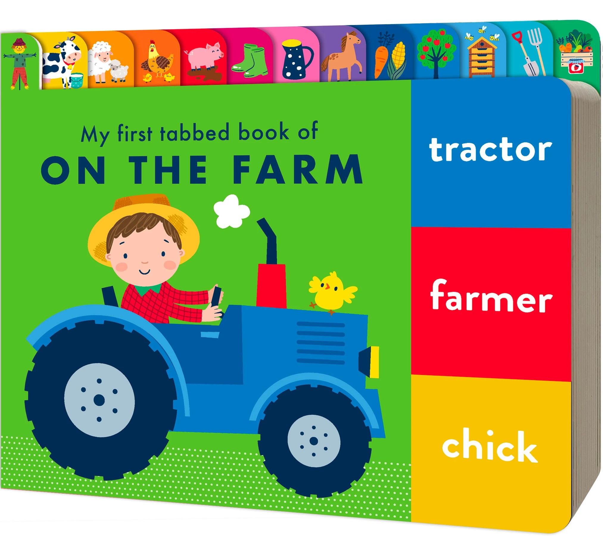 1 My First Tabbed Book of On The Farm - Book, 1 of 3